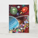 Search for rocket christmas cards Planets