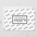 Search for black jack invitations Baby
