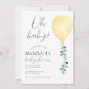 Search for yellow balloon invitations For her