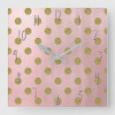 Search for polka dot clocks Girly