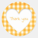 Search for orange gingham stickers Thank you