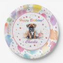 Search for boxer dog plates Birthday