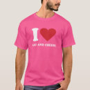 Search for mac and cheese tshirts Heart