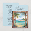Search for destination wedding reception invitations Blue