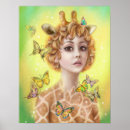 Search for giraffe portrait posters Cute