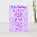 Search for to a special aunt birthday cards Birthdays
