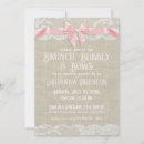 Search for burlap baby shower invitations Pink