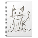 Search for cute cat drawing notebooks Kitty