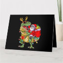 Search for funny dinosaur christmas cards Trex