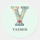 Search for initial y stickers Stylish