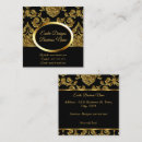 Search for gold embossed business cards Damask