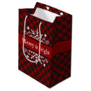 Search for black and white christmas gift bags Merry