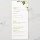 Search for watercolor wedding menus Cream