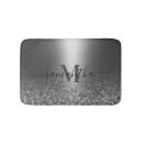 Search for metallic silver bath mats Modern