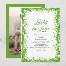 Search for irish bridal shower invitations Shamrock