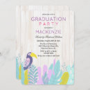 Search for luau graduation invitations Tropical