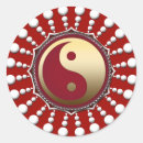 Search for red yin yang stickers Taoism