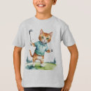 Search for golfer kids tshirts Fun