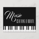 Search for music keyboard postcards Black and white