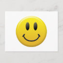 Search for smilie face postcards Yellow