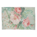 Search for vintage french pillowcases Roses