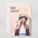 Search for she did it graduation announcement cards College