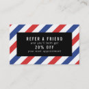 Search for barber referral cards Hairdresser