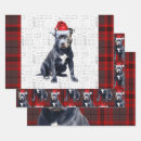 Search for pitbull christmas wrapping paper Dogs
