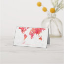 Search for travel wedding place cards Globe