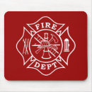 Search for fireman mousepads Fire rescue