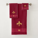 Search for fleur de lis bath towels Floral