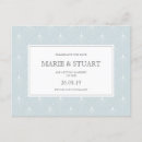 Search for pale blue wedding invitations Vintage