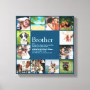 Search for brother canvas prints Blue