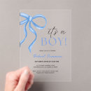 Search for trendy baby boy shower invitations Simple
