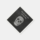 Search for skull napkins Black and white
