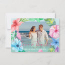 Search for hawaiian wedding thank you cards Tropical