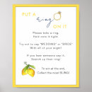 Search for lemon bridal shower posters Cute
