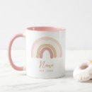 Search for pink rainbow mugs Typography