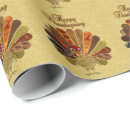 Search for thanksgiving turkey wrapping paper Gobble gobble