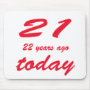 Search for birthday three mousepads Years