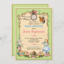 Search for mad hatter baby shower invitations Vintage