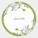 Search for orchid wedding stickers Trendy
