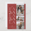 Search for fa la la la la christmas cards Modern