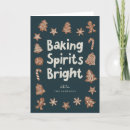Search for baking spirits bright christmas cards Gingerbread man