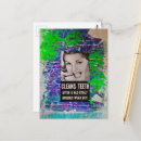 Search for toothbrush postcards Blue