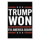 Search for winner posters Election