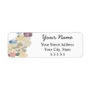 Search for hand painted return address labels Flowers