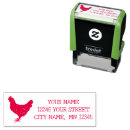 Search for farm animal rubber stamps Poultry