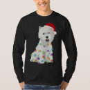 Search for westie christmas tshirts Popular