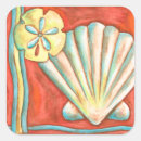 Search for vintage shell stickers Starfish